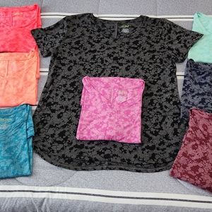 Women's Tek Gear Essential Short Sleeve Burnout Tees